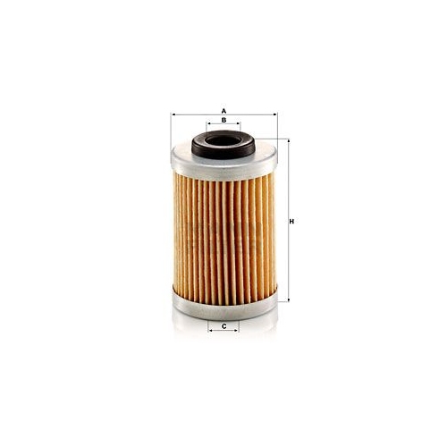 &Ouml;lfilter MANN-FILTER H 43/2 f&uuml;r BOMAG DYNAPAC AMMANN