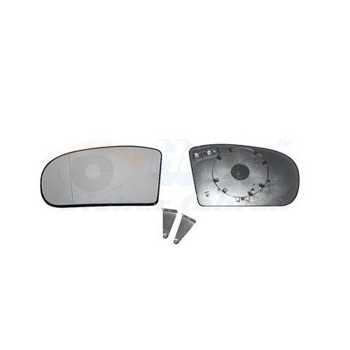 Spiegelglas, Au&szlig;enspiegel VAN WEZEL 3032861 * HAGUS * f&uuml;r MERCEDES-BENZ, links