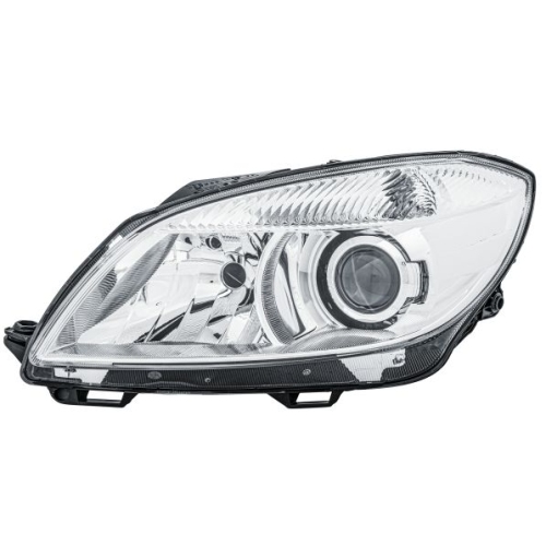 Hauptscheinwerfer HELLA 1ZL 010 417-411 f&uuml;r SKODA, links