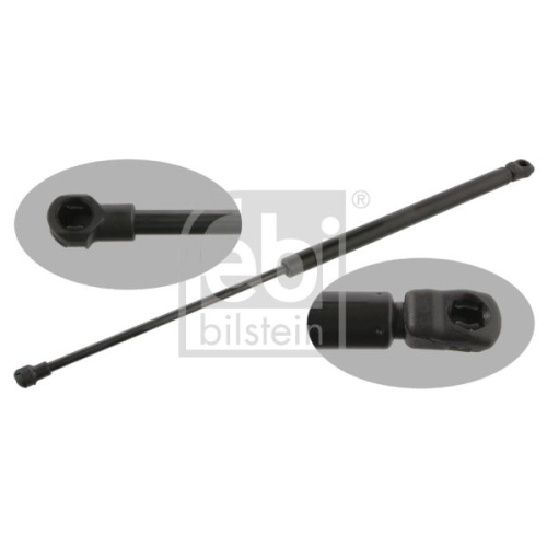 Febi Bilstein 25208 Gasdruckfeder f&uuml;r Motorhaube, 1 St&uuml;ck, schwarz
