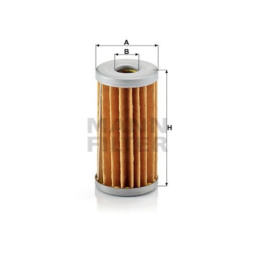 Filter, Arbeitshydraulik MANN-FILTER H 42 f&uuml;r MERCEDES-BENZ CLAAS FENDT GLAS