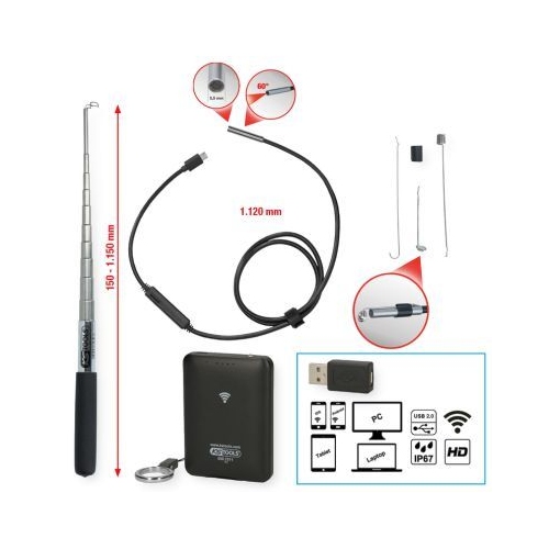 Videoendoskop-Satz KS TOOLS 550.7510 f&uuml;r