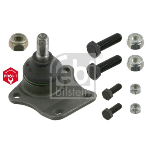 Febi Bilstein 11990 Traggelenk mit Schrauben und Sicherungsmuttern , 1 St&uuml;ck