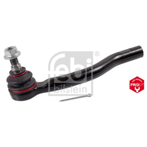 Febi Bilstein 42482 Spurstangenendst&uuml;ck mit Kronenmutter, Splint und Schmiernippel , 1 St&uuml;ck
