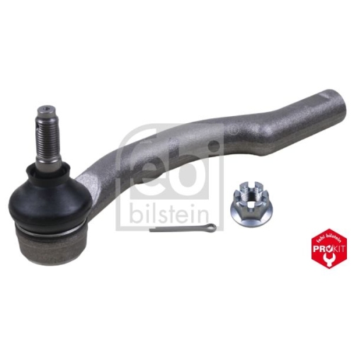 Febi Bilstein 42483 Spurstangenendst&uuml;ck mit Kronenmutter und Splint , 1 St&uuml;ck