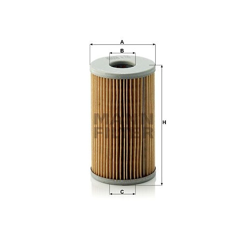 &Ouml;lfilter MANN-FILTER H 720 x f&uuml;r FORD MERCEDES-BENZ