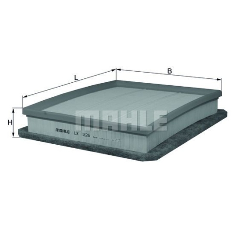 Luftfilter KNECHT LX 1826 f&uuml;r GMC OPEL VAUXHALL