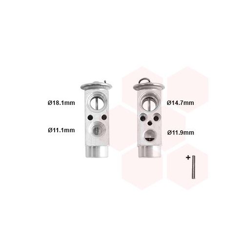 Expansionsventil, Klimaanlage VAN WEZEL 30001461 f&uuml;r MERCEDES-BENZ