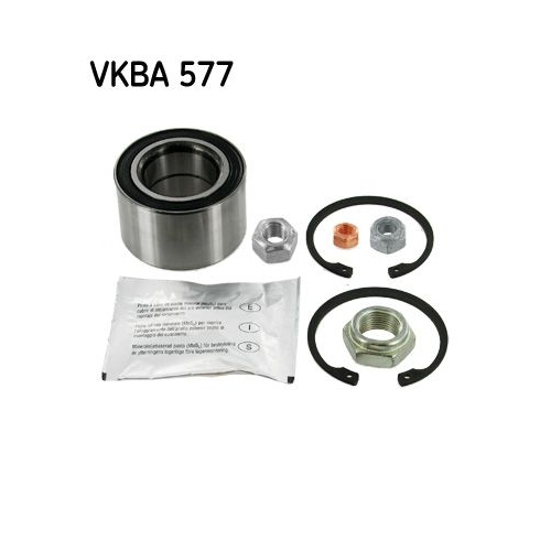Radlagersatz SKF VKBA 577 f&uuml;r AUDI VW, Vorderachse