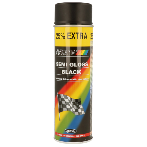Lack MOTIP 04001 Rallye Seidenglanz schwarz 500
