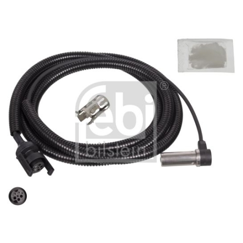 Febi Bilstein 104897 ABS-Sensor mit H&uuml;lse und Fett, 1 St&uuml;ck