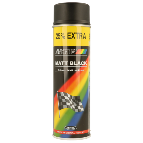Lack MOTIP 04006 Rallye schwarz matt 500