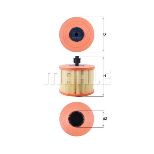 Luftfilter KNECHT LX 1035 f&uuml;r BMW