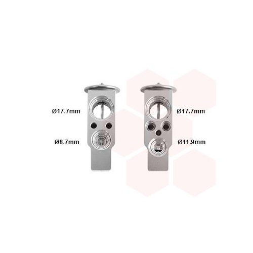 Expansionsventil, Klimaanlage VAN WEZEL 37001411 f&uuml;r OPEL