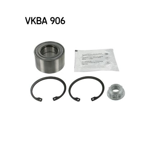 Radlagersatz SKF VKBA 906 f&uuml;r AUDI SEAT VW, Vorderachse