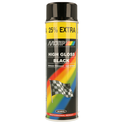 Lack MOTIP 04005 Rallye schwarz gl&auml;nzend 500