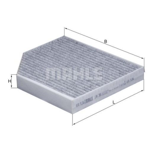 Filter, Innenraumluft KNECHT LAK 386 f&uuml;r PORSCHE VAG