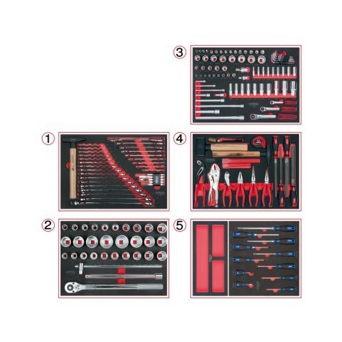 Werkzeugsatz KS TOOLS 715.0171 f&uuml;r