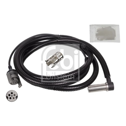 Febi Bilstein 104899 ABS-Sensor mit H&uuml;lse und Fett, 1 St&uuml;ck