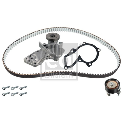 Febi Bilstein 173474 Zahnriemensatz mit Wasserpumpe, 1 St&uuml;ck
