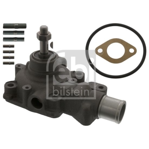 Febi Bilstein 44406 Wasserpumpe mit Bolzen, Dichtung, Dichtring und Sicherungsmutter , 1 St&uuml;ck