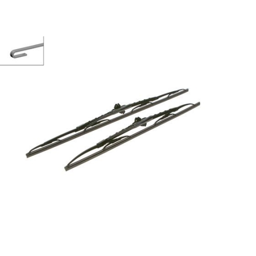 Bosch Wischblattsatz 725 3 397 001 725 Wischerblatt