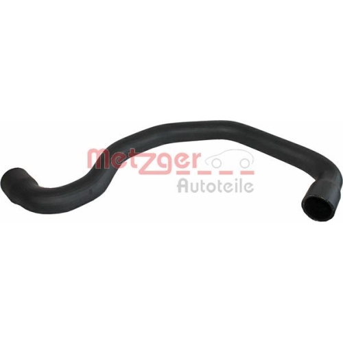 Ladeluftschlauch METZGER 2400274 f&uuml;r OPEL RENAULT, Ladeluftk&uuml;hler, rechts