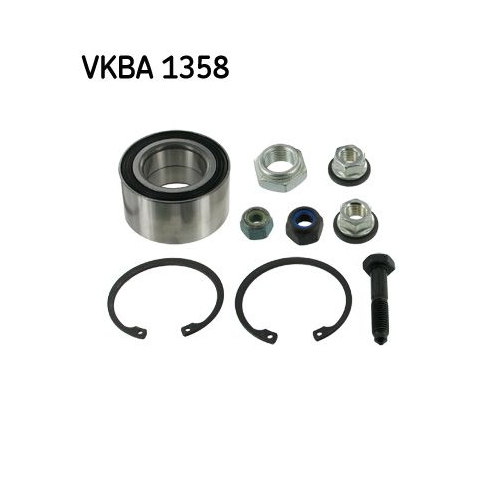 Radlagersatz SKF VKBA 1358 f&uuml;r AUDI SEAT VW, Hinterachse, Vorderachse