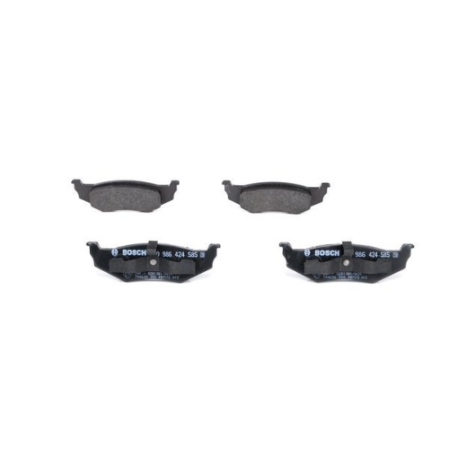 Bremsbelagsatz, Scheibenbremse BOSCH 0 986 424 585 f&uuml;r CHRYSLER DODGE PLYMOUTH
