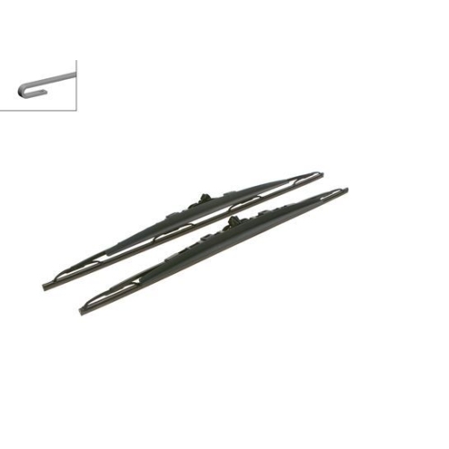 Bosch Wischblattsatz 702S 3 397 118 204 Wischerblatt
