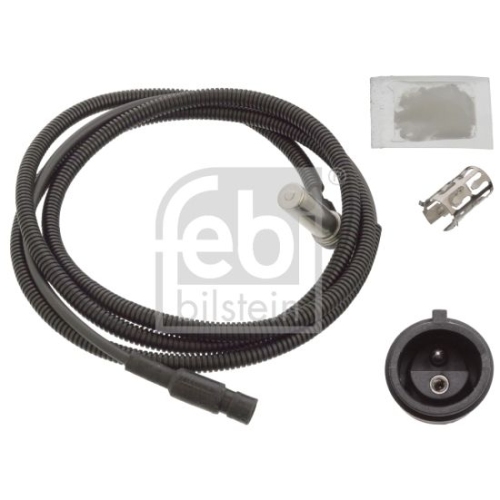 Febi Bilstein 106386 ABS-Sensor mit H&uuml;lse und Fett, 1 St&uuml;ck