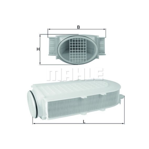 Luftfilter KNECHT LX 2991/1 f&uuml;r BMW
