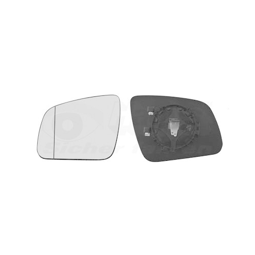 Spiegelglas, Au&szlig;enspiegel VAN WEZEL 3091837U * HAGUS * f&uuml;r MERCEDES-BENZ, links