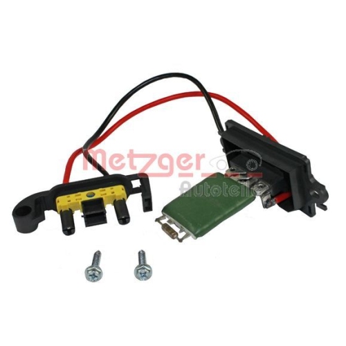 Widerstand, Innenraumgebl&auml;se METZGER 0917054 f&uuml;r RENAULT
