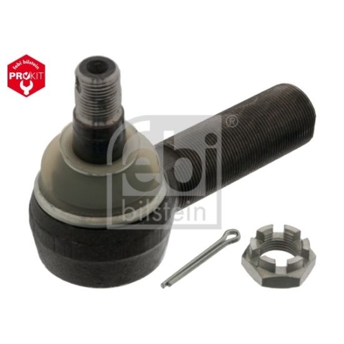 Febi Bilstein 15936 Lenkstangenendst&uuml;ck mit Kronenmutter und Splint , 1 St&uuml;ck