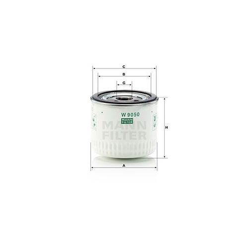 &Ouml;lfilter MANN-FILTER W 9050 f&uuml;r FORD GENERAL MOTORS