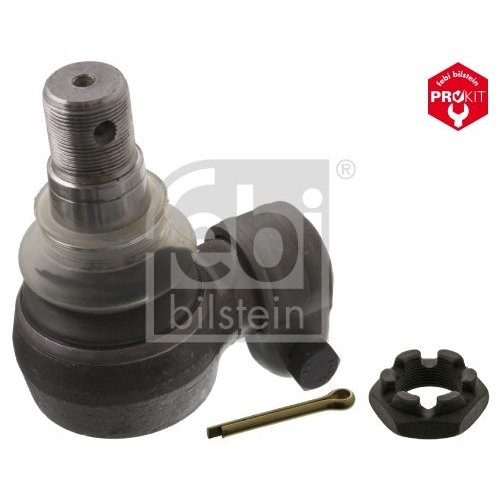 Febi Bilstein 39455 Winkelgelenk f&uuml;r Lenkhydraulikzylinder, mit Kronenmutter und Splint , 1 St&uuml;ck
