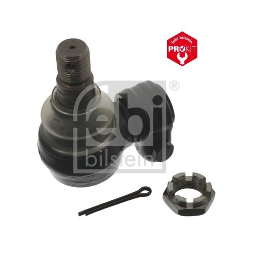 Febi Bilstein 39456 Winkelgelenk f&uuml;r Lenkhydraulikzylinder, mit Kronenmutter und Splint , 1 St&uuml;ck