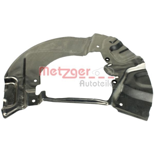 Spritzblech, Bremsscheibe METZGER 6115032 f&uuml;r BMW, Vorderachse rechts