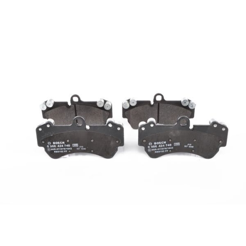 Bremsbelagsatz, Scheibenbremse BOSCH 0 986 424 740 f&uuml;r PORSCHE VW, Vorderachse