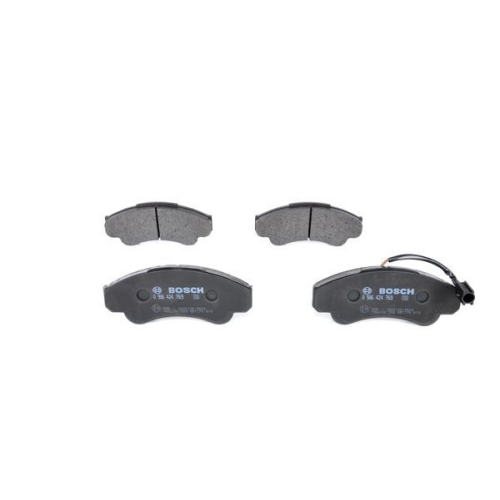 Bremsbelagsatz, Scheibenbremse BOSCH 0 986 424 769 f&uuml;r CITRO&Euml;N FIAT PEUGEOT