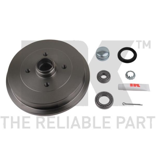 Bremstrommel NK 254730 f&uuml;r AUDI SEAT SKODA VW, Hinterachse
