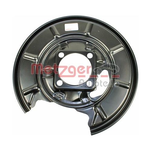 Spritzblech, Bremsscheibe METZGER 6115038 GREENPARTS f&uuml;r MERCEDES-BENZ