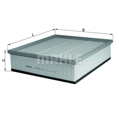 Luftfilter KNECHT LX 513/1 f&uuml;r MERCEDES-BENZ