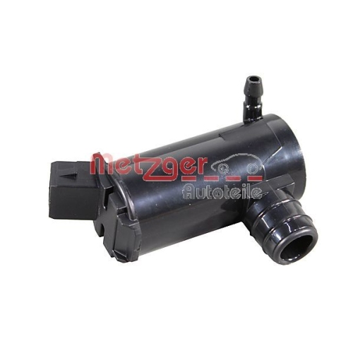 Waschwasserpumpe, Scheibenreinigung METZGER 2220031 f&uuml;r VOLVO, vorne