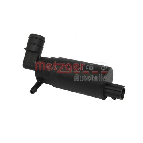 Waschwasserpumpe, Scheibenreinigung METZGER 2220033 f&uuml;r TOYOTA, vorne