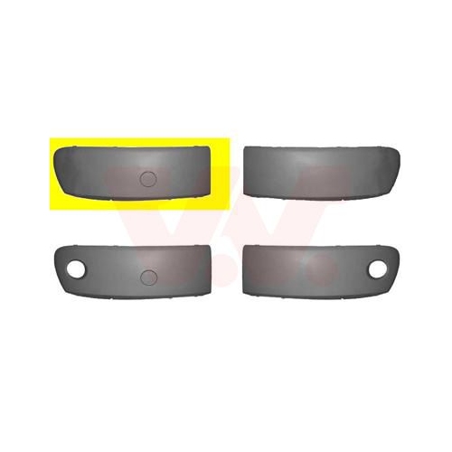 Blende, Sto&szlig;f&auml;nger VAN WEZEL 3235582 f&uuml;r MITSUBISHI, vorne rechts