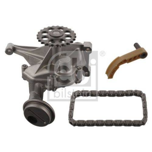 Febi Bilstein 34017 &Ouml;lpumpensatz mit Kettenrad, Kette und Gleitschiene , 1 St&uuml;ck