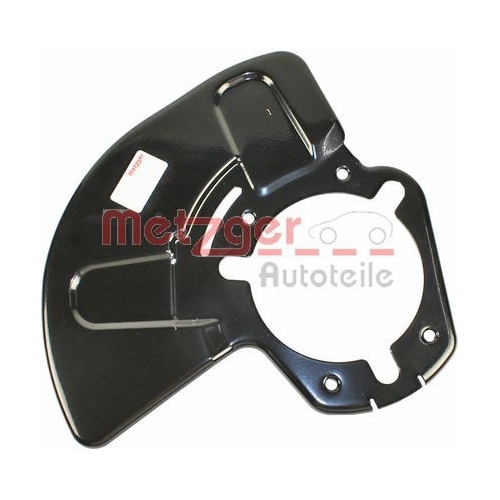 Spritzblech, Bremsscheibe METZGER 6115050 f&uuml;r OPEL, Vorderachse rechts