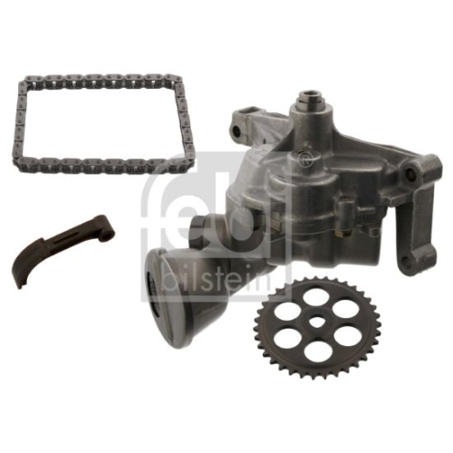 Febi Bilstein 34022 &Ouml;lpumpensatz mit Kettenrad, Kette und Gleitschiene , 1 St&uuml;ck